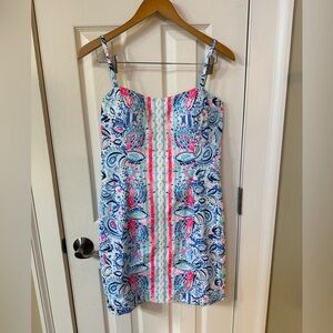 NWT Lilly Pulitzer Dress Resort Chic Preppy Coastal Dress Vacation Summer